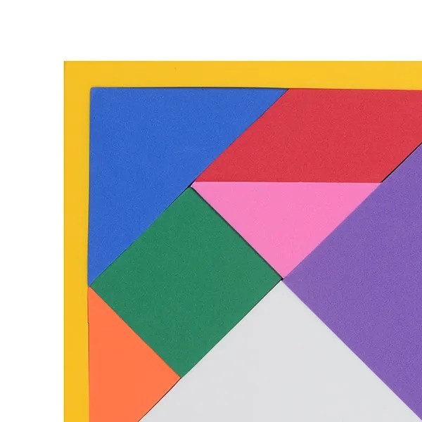 TANGRAM FOAMI 20X20 CONFETTI E.12 C.360